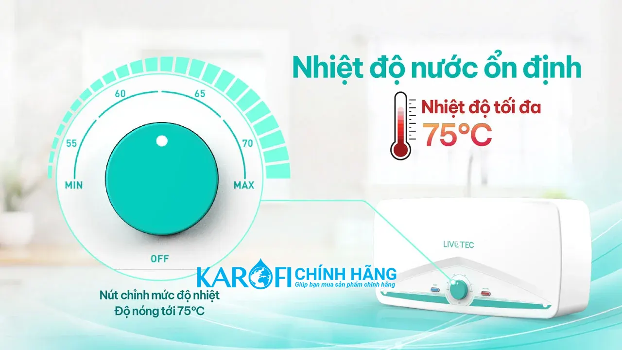 Bình nước nóng  Livotec LWH-ID20