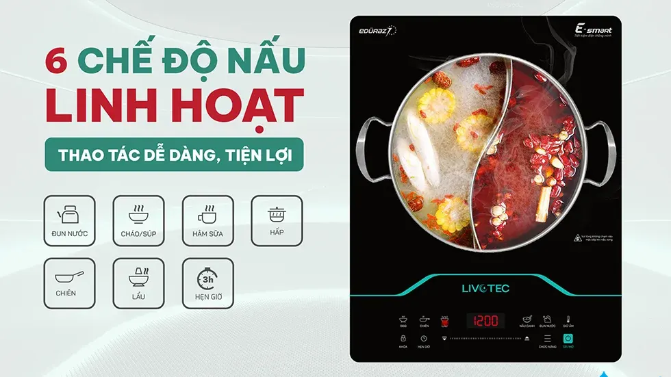 Bếp từ Livotec LIS-626