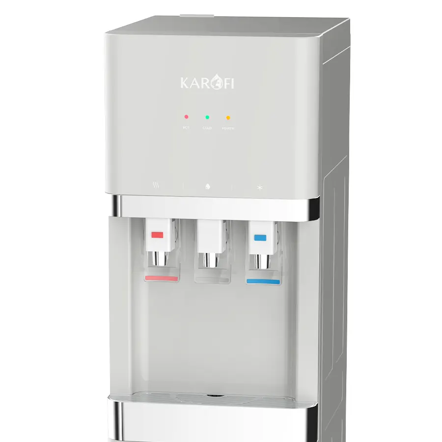 Cây nước nóng lạnh Karofi HCV208G - Bình chứa 5 Lít, mới 2026
