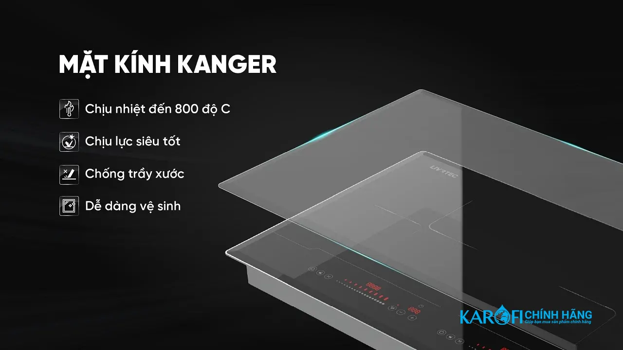 Bếp từ đôi Livotec LID-888