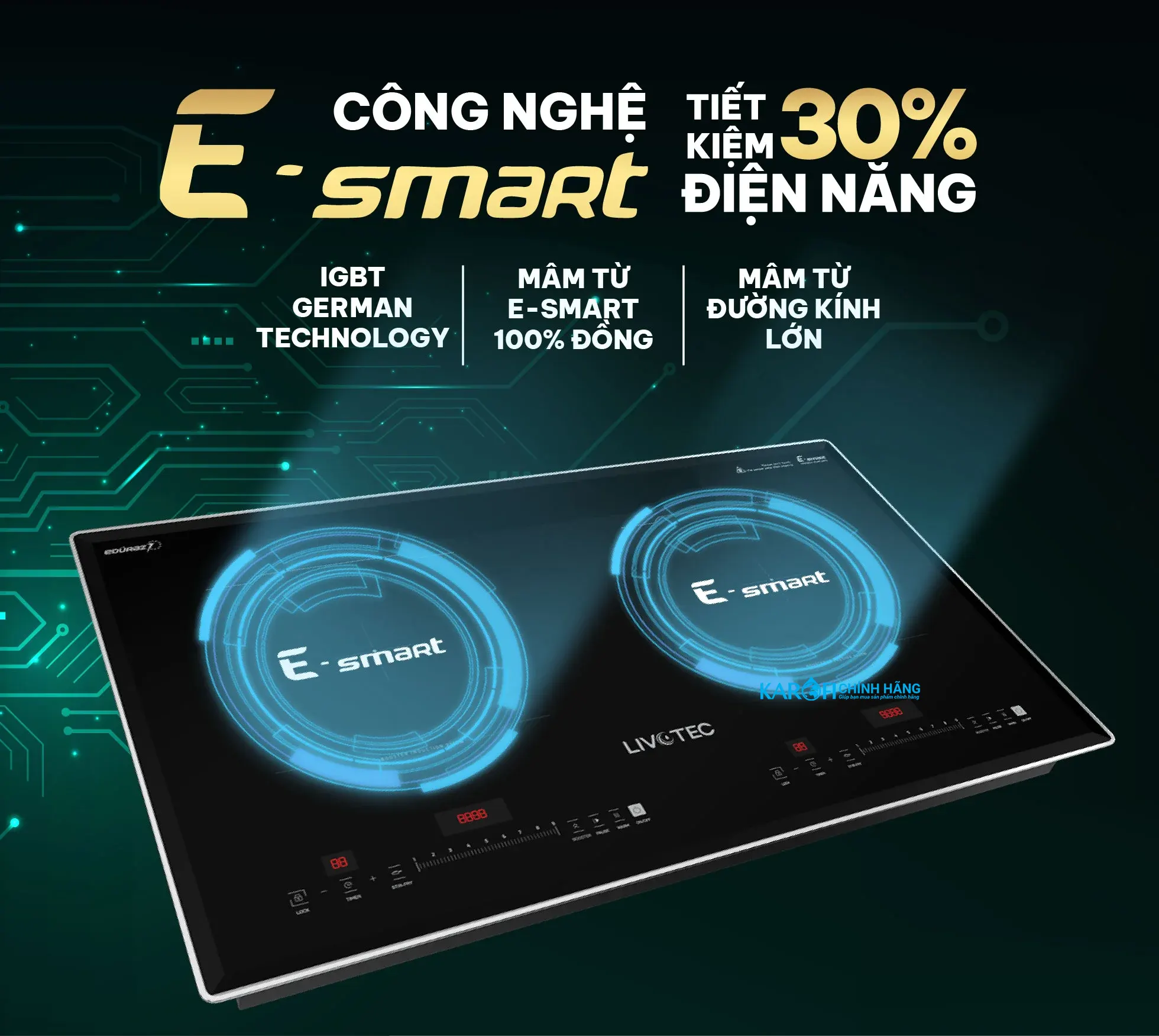 Bếp điện từ Livotec LID-990M