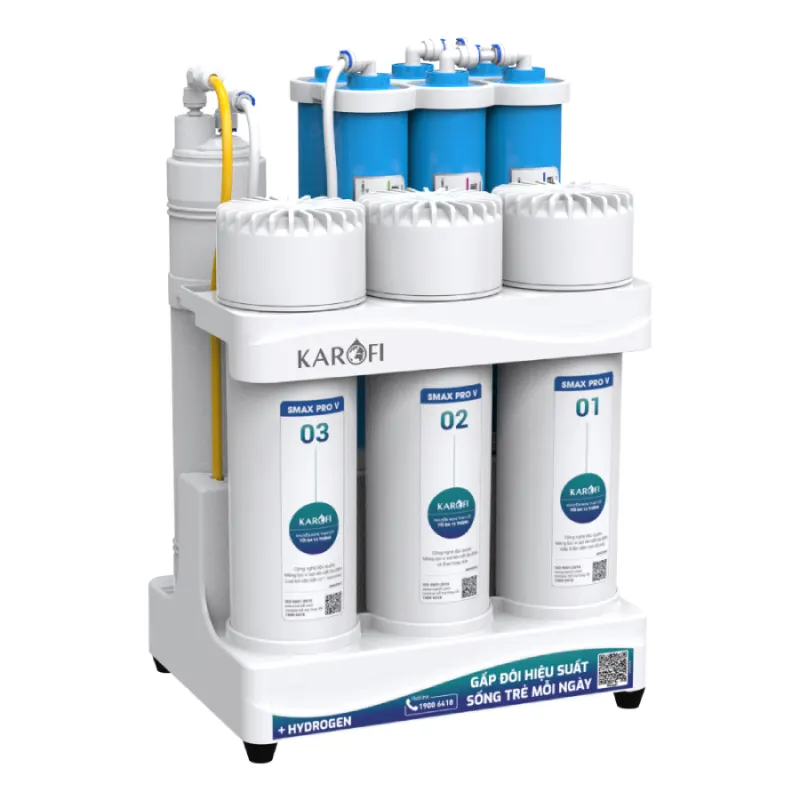Máy lọc nước Karofi KAQ-U03 Pro - 10 Lõi Rời