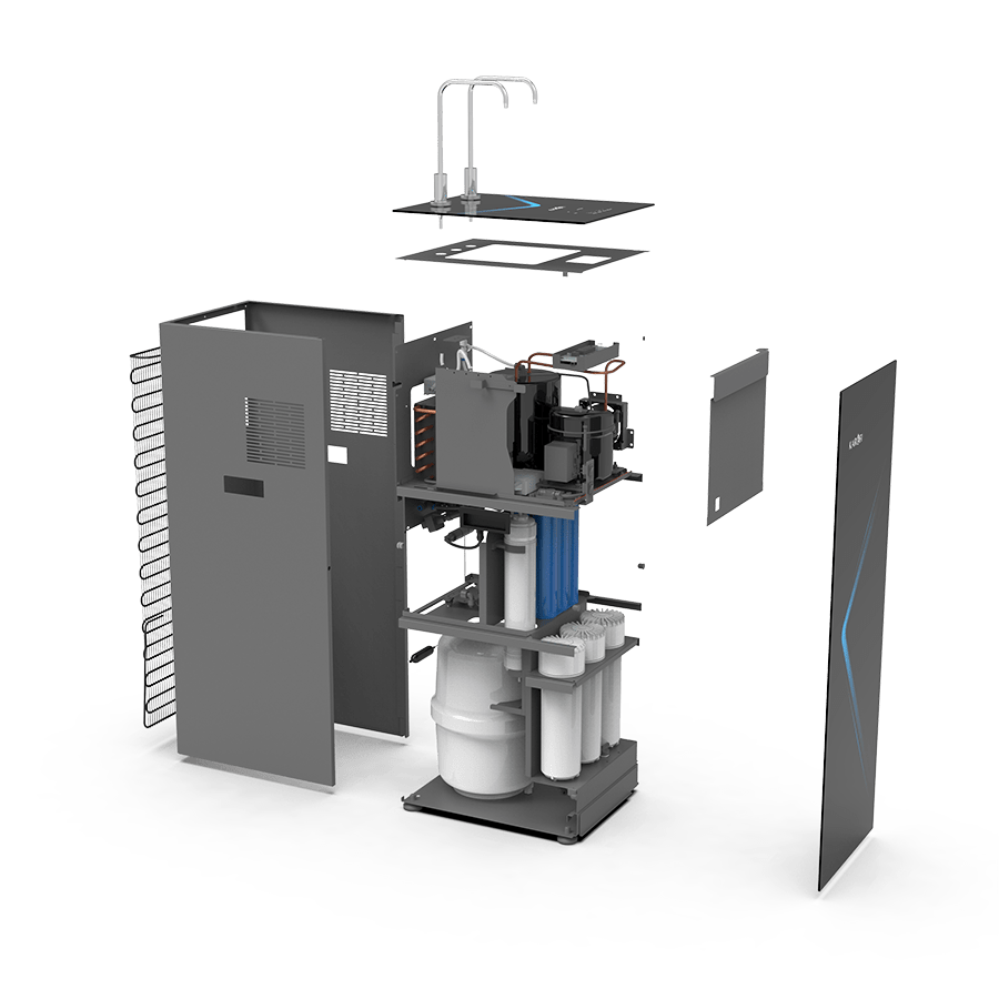 Máy lọc nước nóng lạnh Karofi KAD-N69