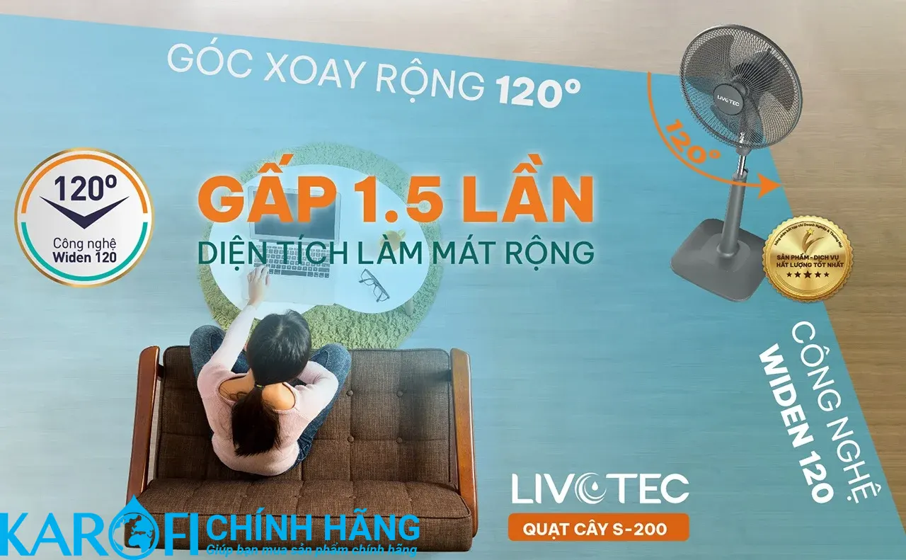 Quạt cây Livotec S-200