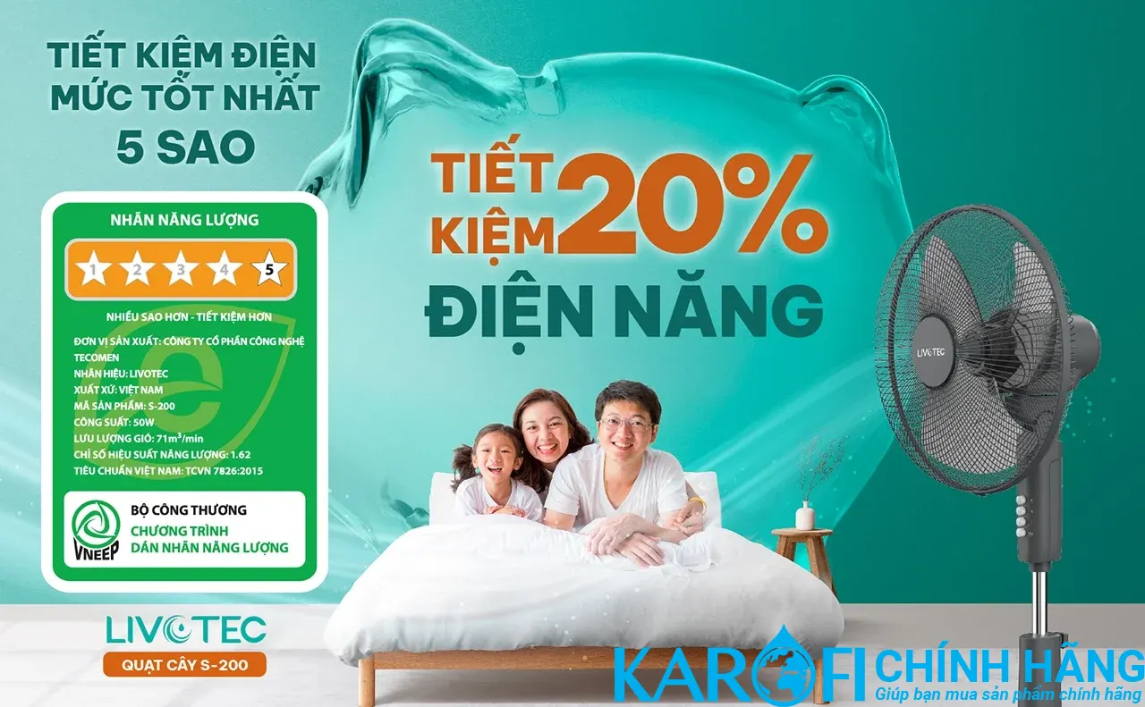 Quạt cây Livotec S-200