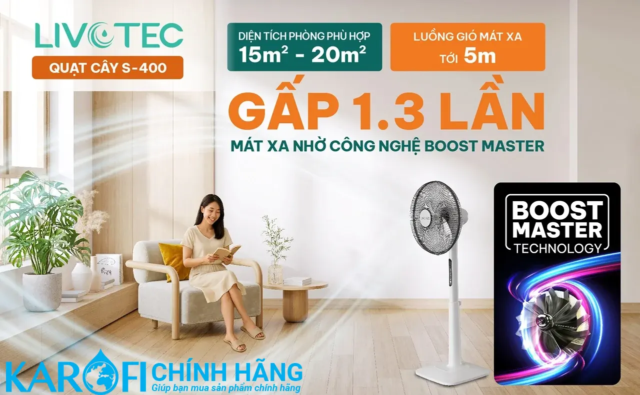 Quạt cây Livotec S-400