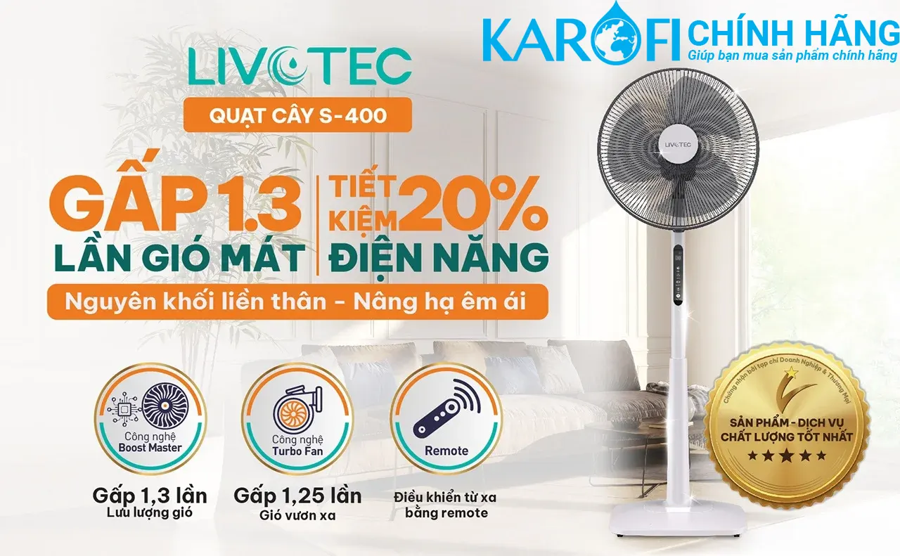 Quạt cây Livotec S-400