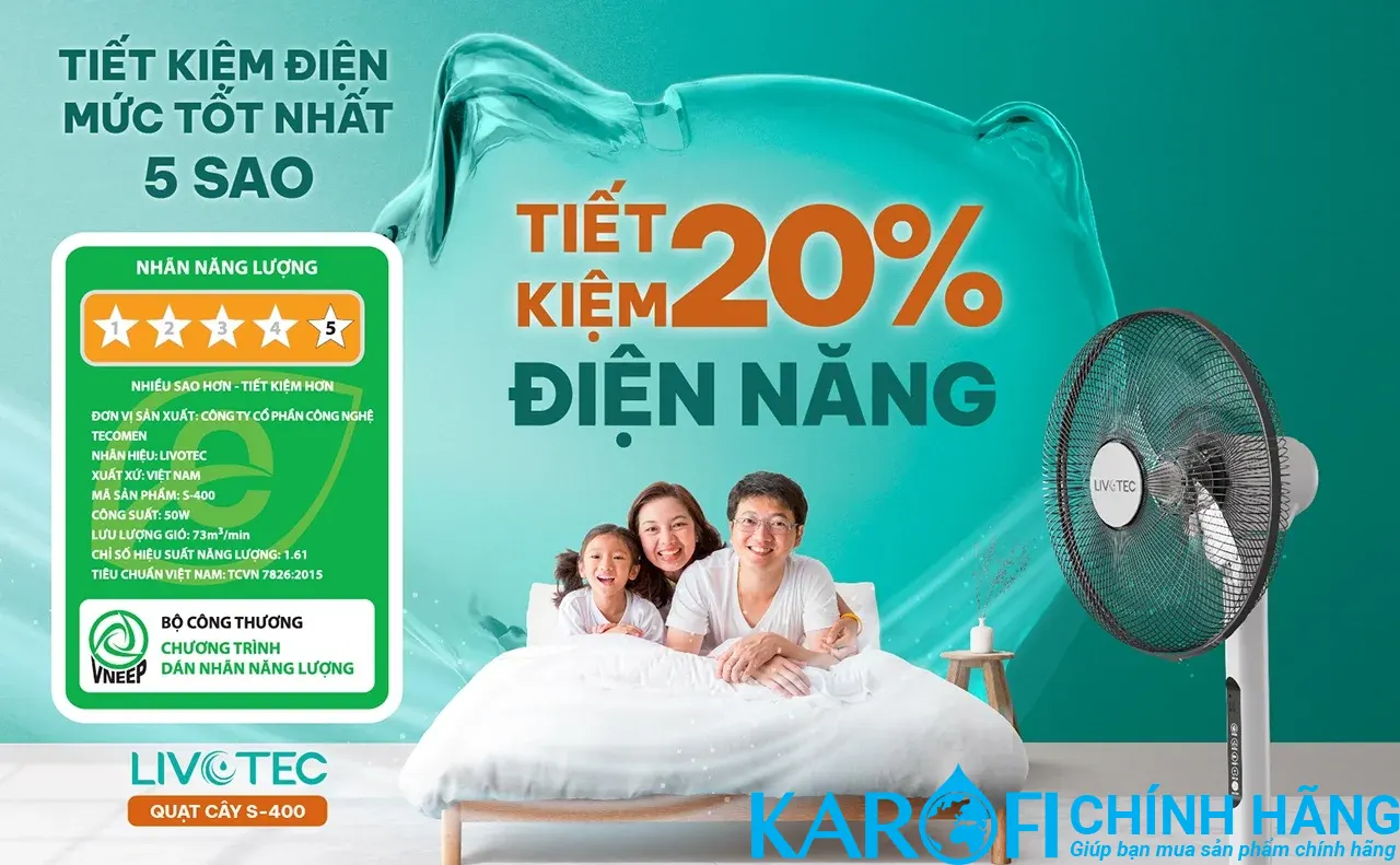 Quạt cây Livotec S-400
