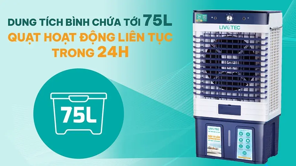 Quạt điều hòa Livotec LAC-G66P