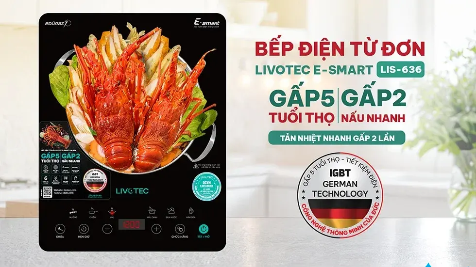 Bếp từ Livotec LIS-636