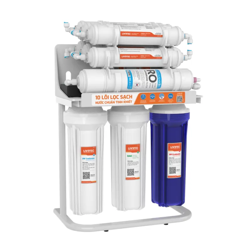 Máy lọc nước Karofi Livotec 216-DUAL - 10 Lõi - 2 chế độ nước