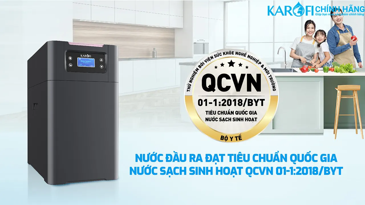 Lọc tổng trung tâm cao cấp Karofi KTF-P01