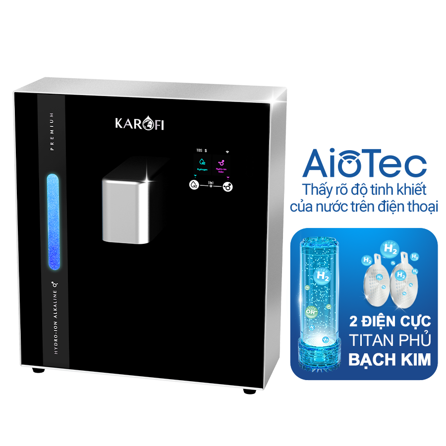 Máy tạo nước Hydro-ion kiềm Karofi KAE-S16 - Mẫu 2026