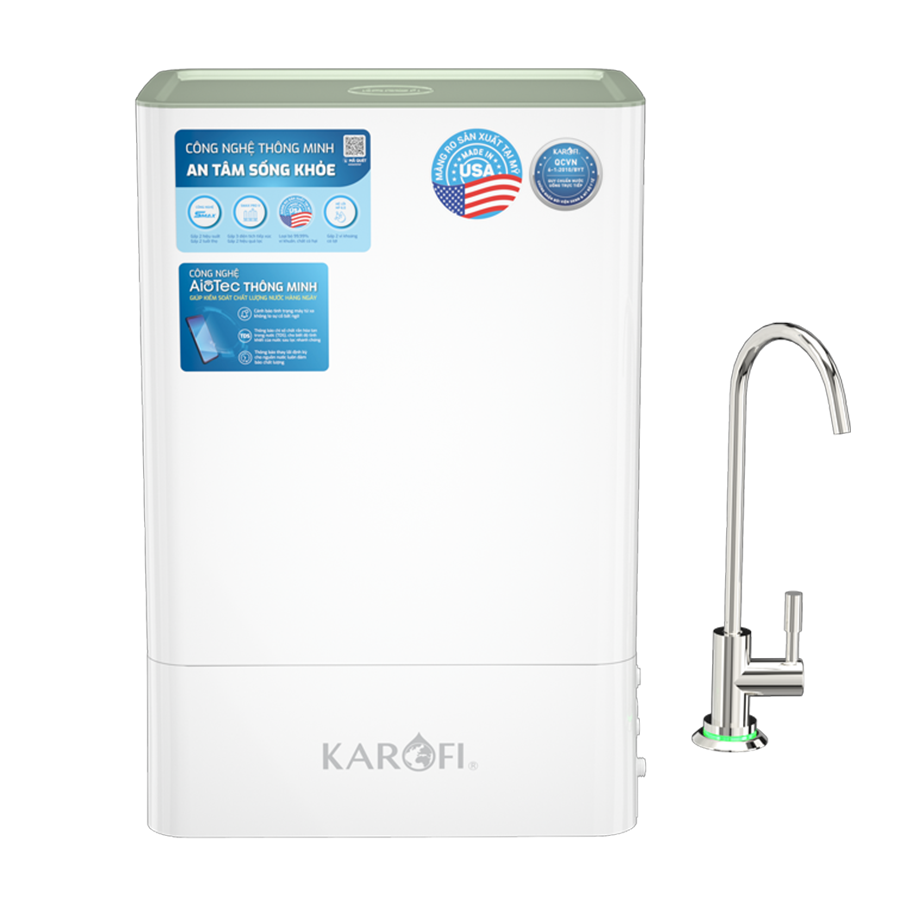 Máy lọc nước Karofi KAQ-U98 - 10 Lõi Thông Minh - Mới 2026