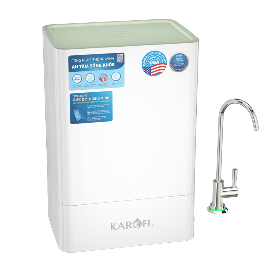 Máy lọc nước Karofi KAQ-U98 - 10 Lõi Thông Minh - Mới 2026