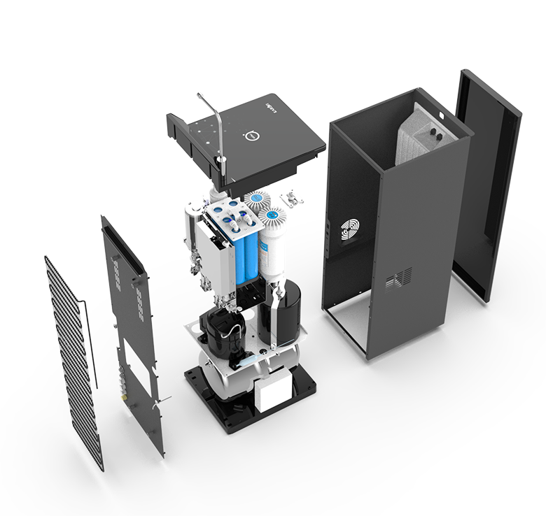 Máy lọc nước nóng lạnh Karofi KAD-D88