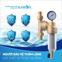 Bộ lọc thô đầu nguồn Karofi K4A101 cho gia đình 