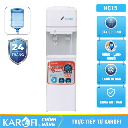 Cây nước nóng lạnh Karofi HC15