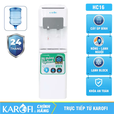 Cây nước nóng lạnh Karofi HC16
