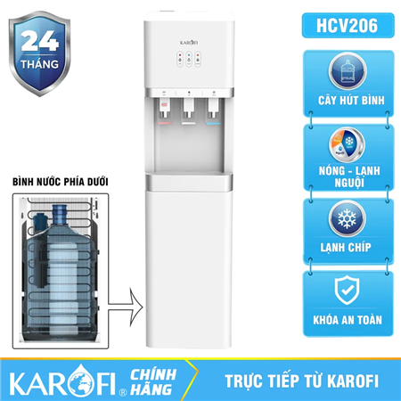 Cây nước nóng lạnh Karofi HCV206