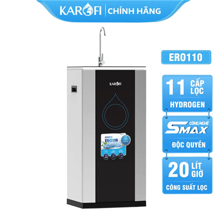 Máy lọc nước Karofi ERO110 - Chuyên Xử Lý Cặn Canxi