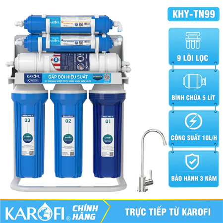 Máy lọc nước Karofi KHY-TN99 - 9 Lõi mẫu mới 2026