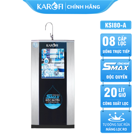 Máy lọc nước Karofi sRO KSI80-A - Mẫu mới 2022