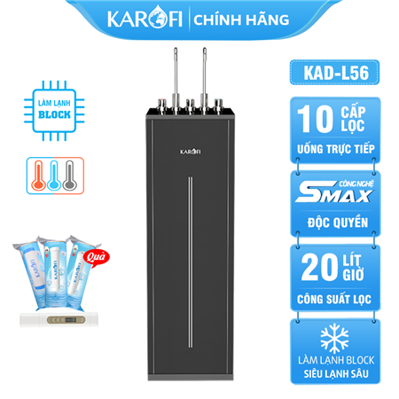 Máy lọc nước nóng lạnh Karofi KAD-L56
