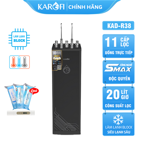 Máy lọc nước nóng lạnh Karofi KAD-R38