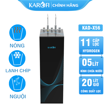 Máy lọc nước nóng lạnh Karofi KAD-X56
