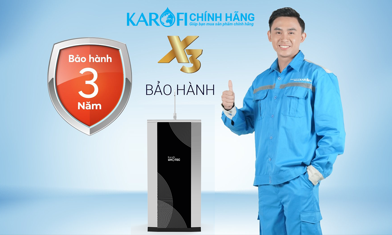 Máy lọc nước Karofi Livotec 311