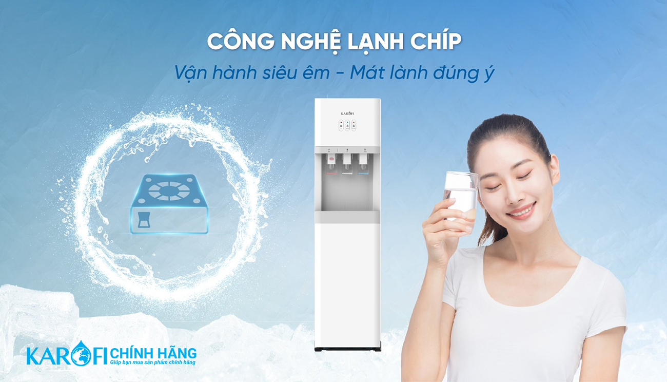Cây nước nóng lạnh Karofi HCV206