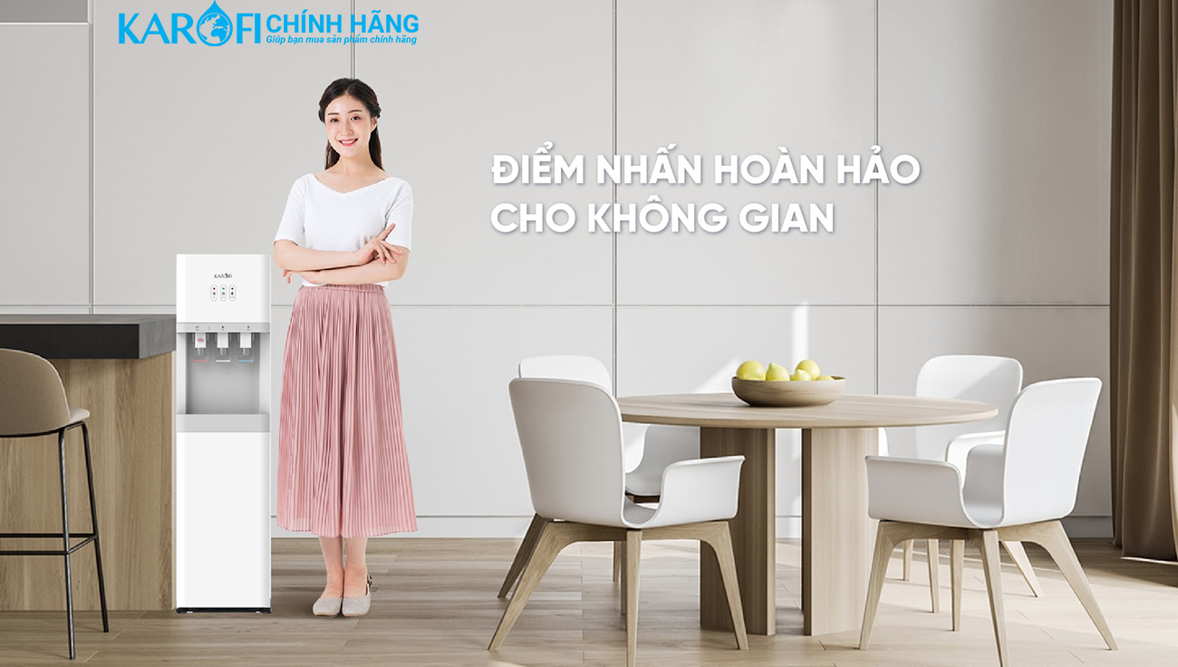 Cây nước nóng lạnh Karofi HCV206