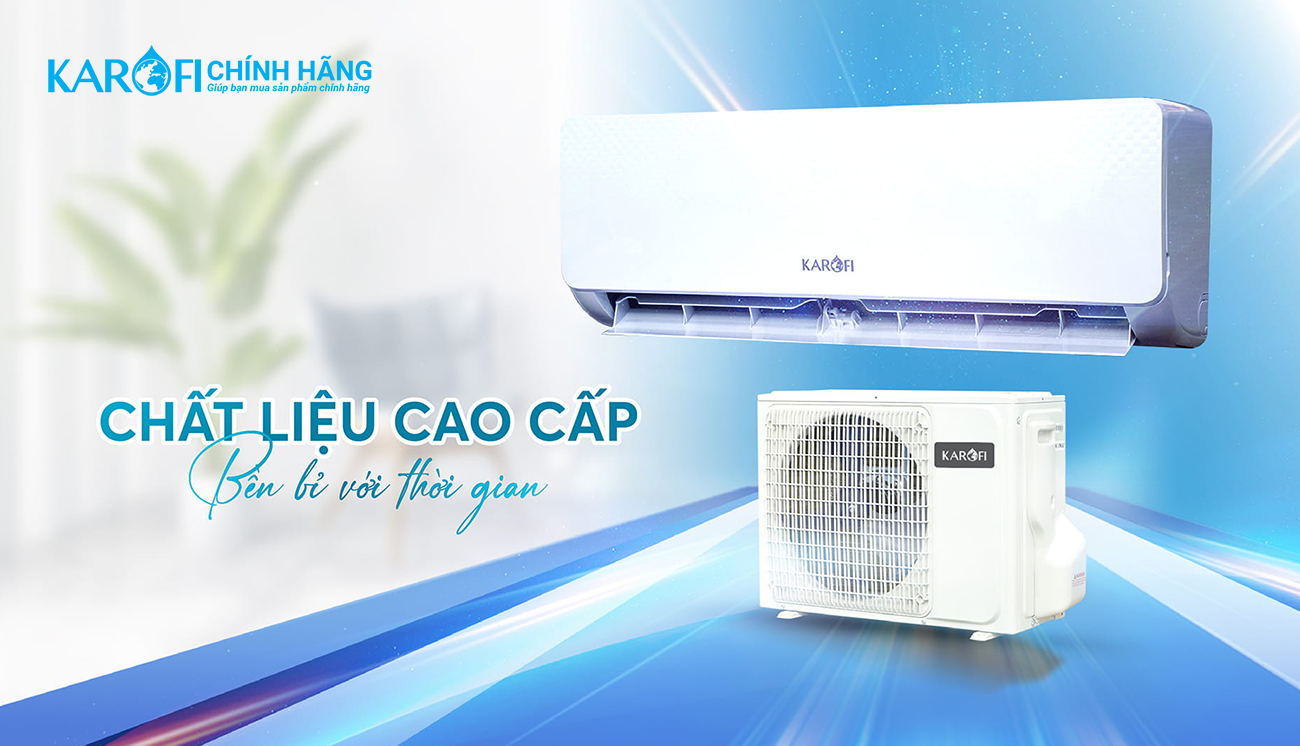 Điều hoà không khí Karofi 12000BTU KDC-WF12 chất liệu cao cấp