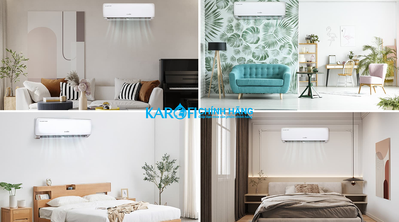 Điều hòa không khí Karofi 12000 BTU KDC-WI12