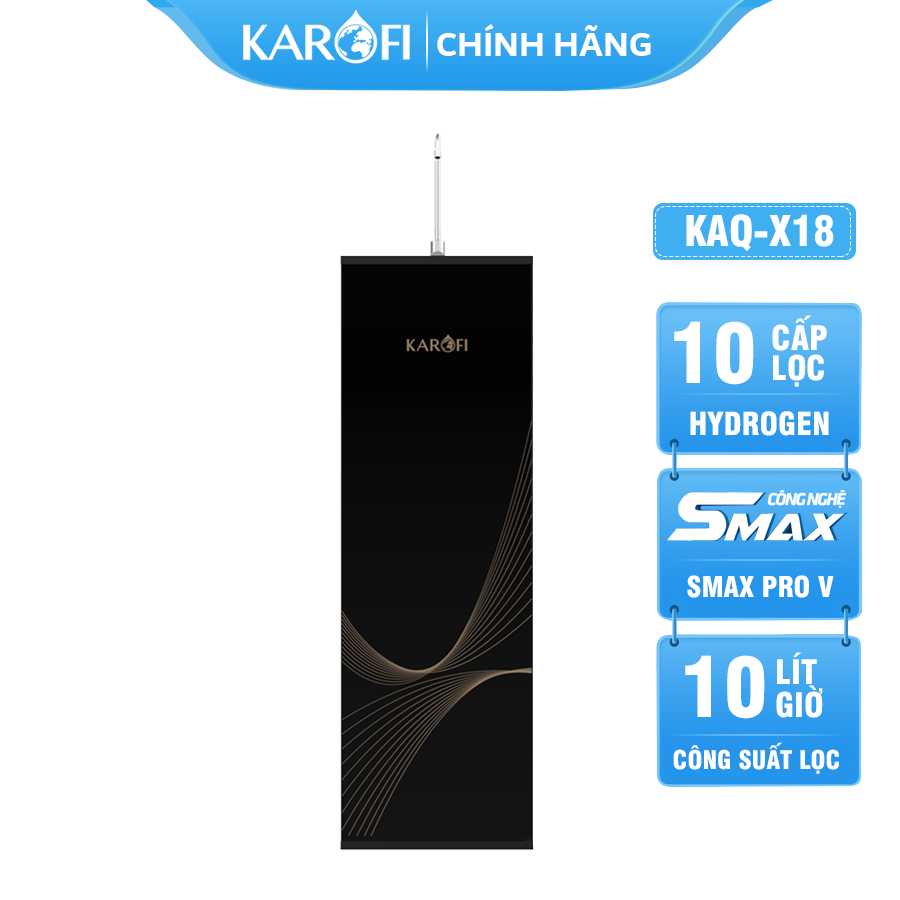 Máy lọc nước Karofi KAQ-X18 11 Lõi lọc - Mẫu mới 2023