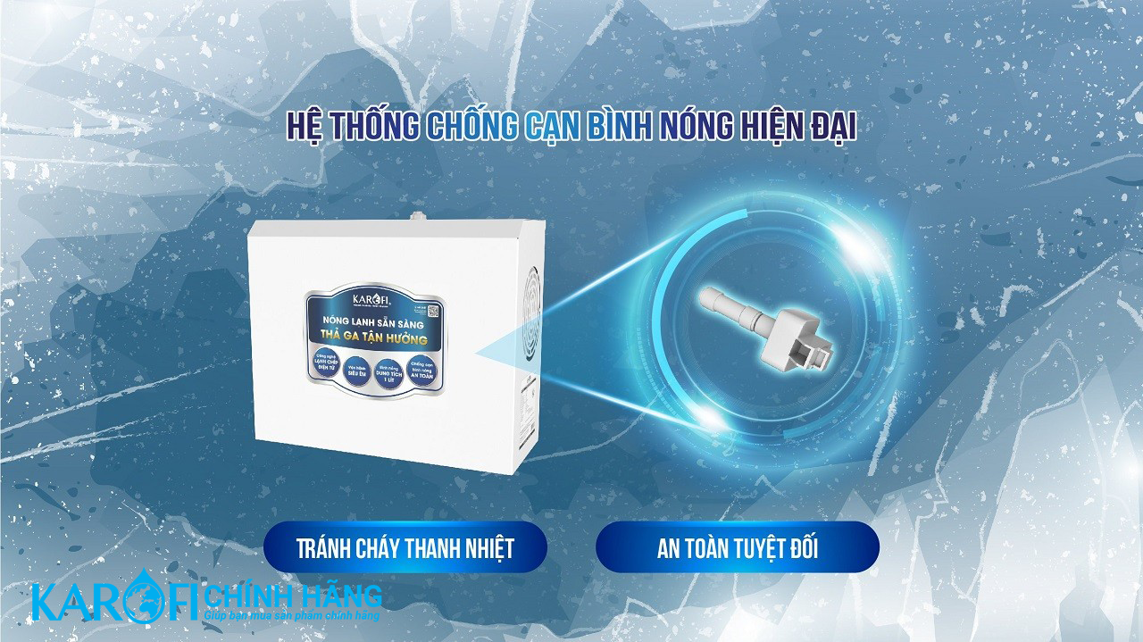 Máy làm nóng lạnh Karofi KAO-T80
