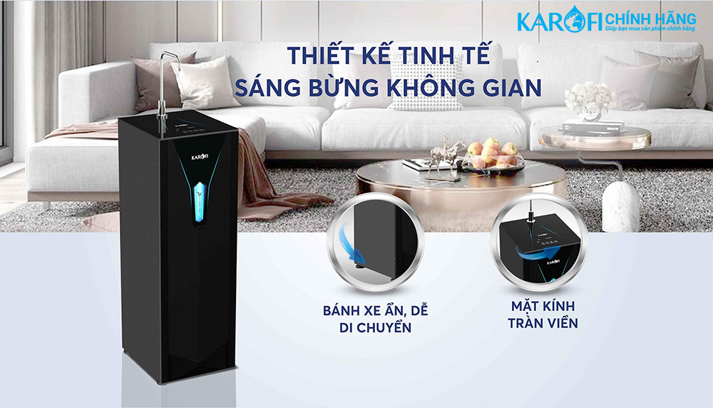 Máy lọc nước ion kiềm Karofi KAE-S65 
