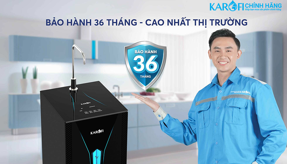 Máy lọc nước ion kiềm Karofi KAE-S65 