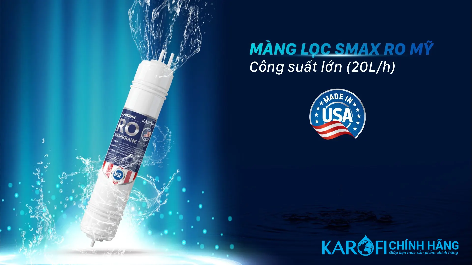 Máy lọc nước Karofi ERO110