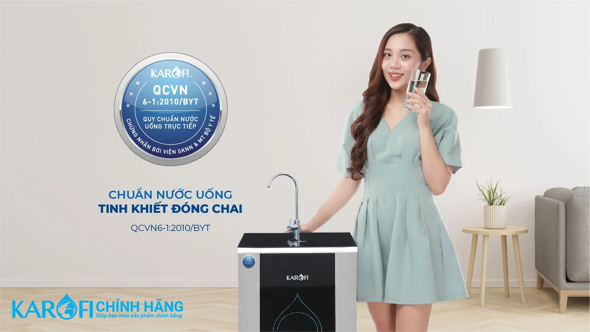 Máy lọc nước Karofi ERO110