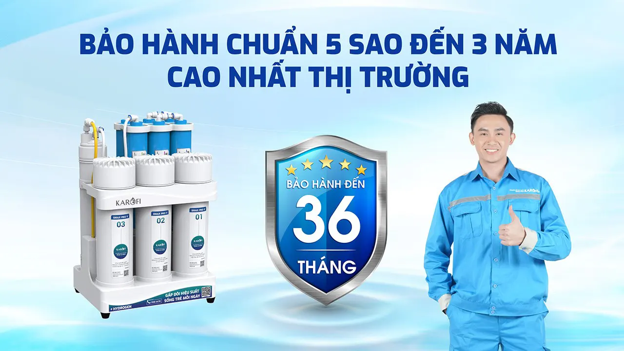 Máy lọc nước Karofi KAQ-U03 PRO