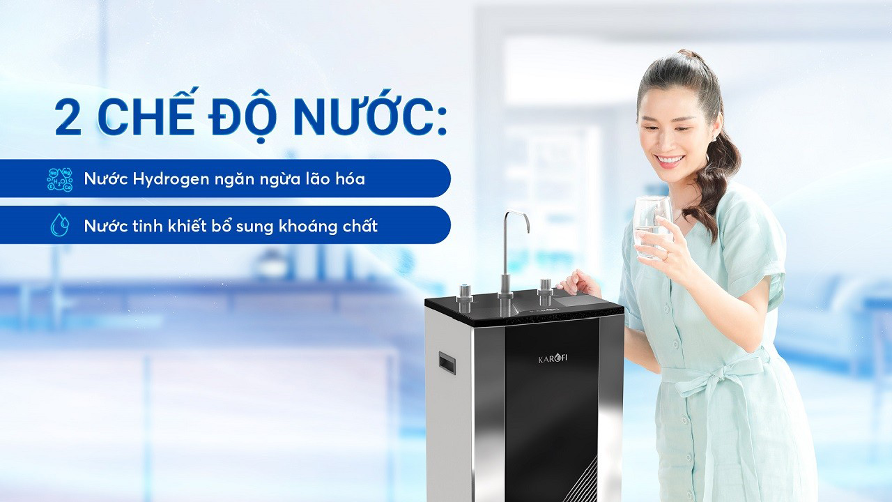 Máy lọc nước Hydrogen Karofi KHY-TN88 