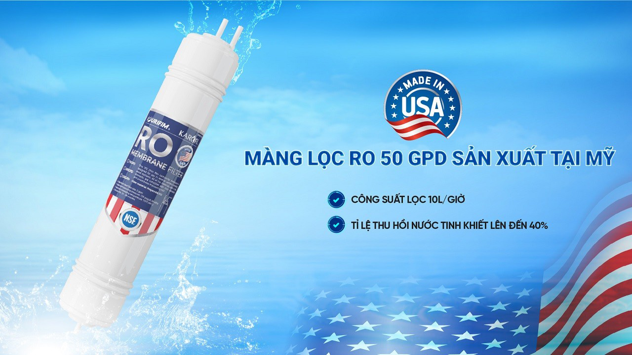 Máy lọc nước Hydrogen Karofi KHY-TN88 