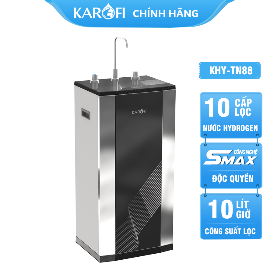 Máy lọc nước Karofi KHY-TN88 - 10 Lõi 2 Chế Độ Nước