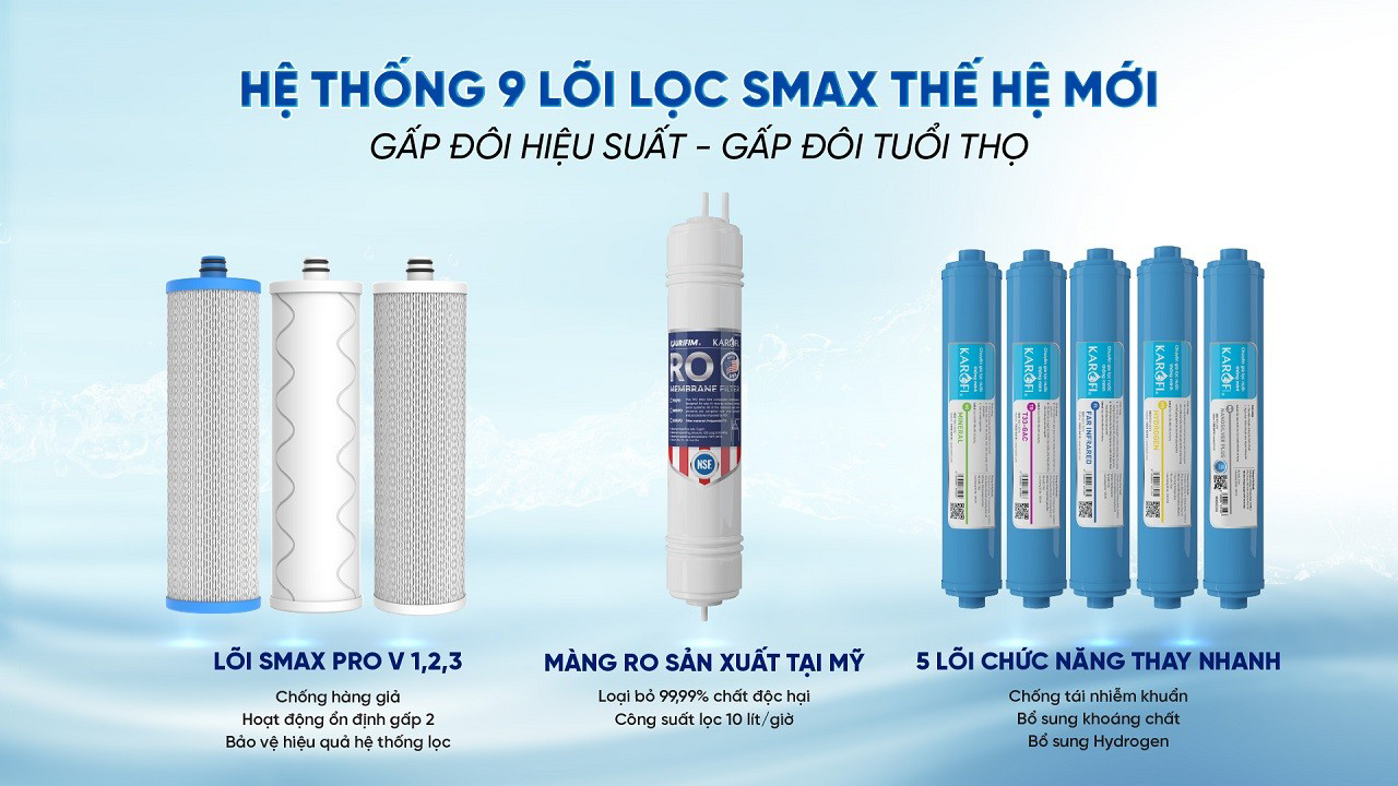 Máy lọc nước Karofi KHY-TN99