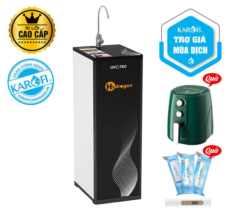 Máy lọc nước Karofi Livotec LRC110-H - Hydrogen