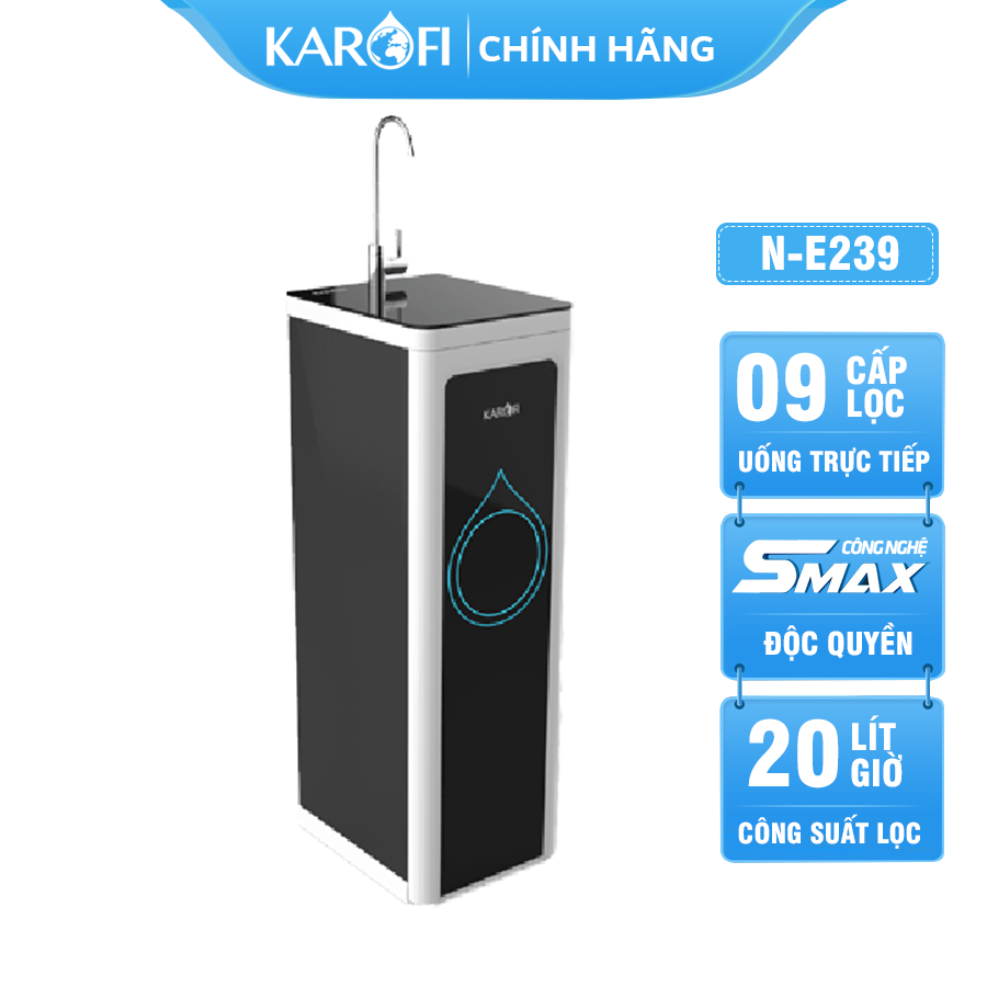 Máy lọc nước Karofi N-E239 - 9 lõi Tiêu Chuẩn Rẻ Nhất