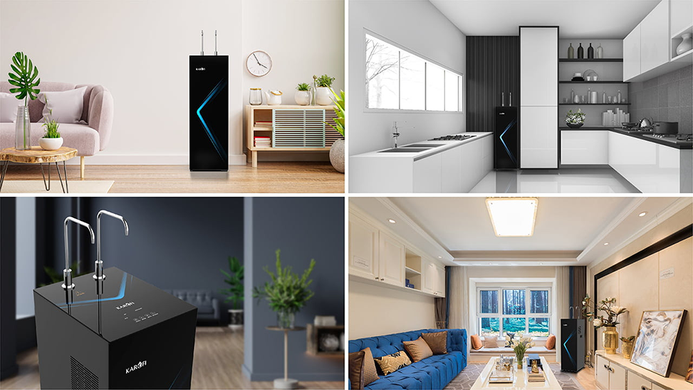 Máy lọc nước nóng lạnh Karofi KAD-N69