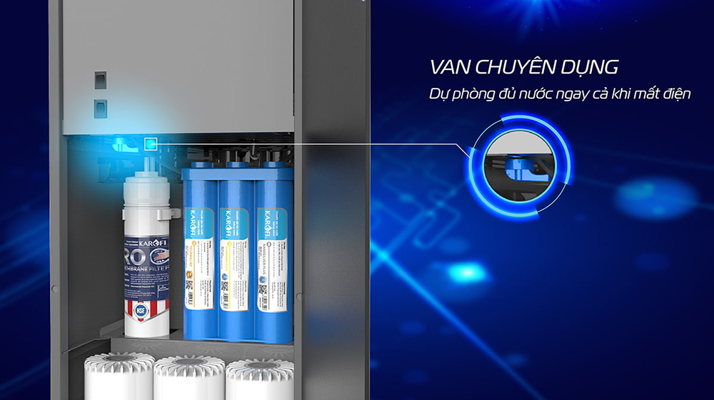 Máy lọc nước nóng lạnh Karofi KAD-N69